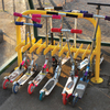亜鉛メッキスタンドアップストレージ幼稚園子供スクーター自転車ラック