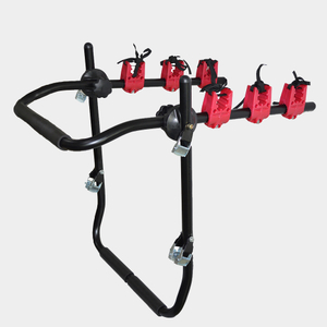 卸売折り畳み式鋼材料負荷130kgマルチ4自転車自転車ラックヒッチマウントハッチバック